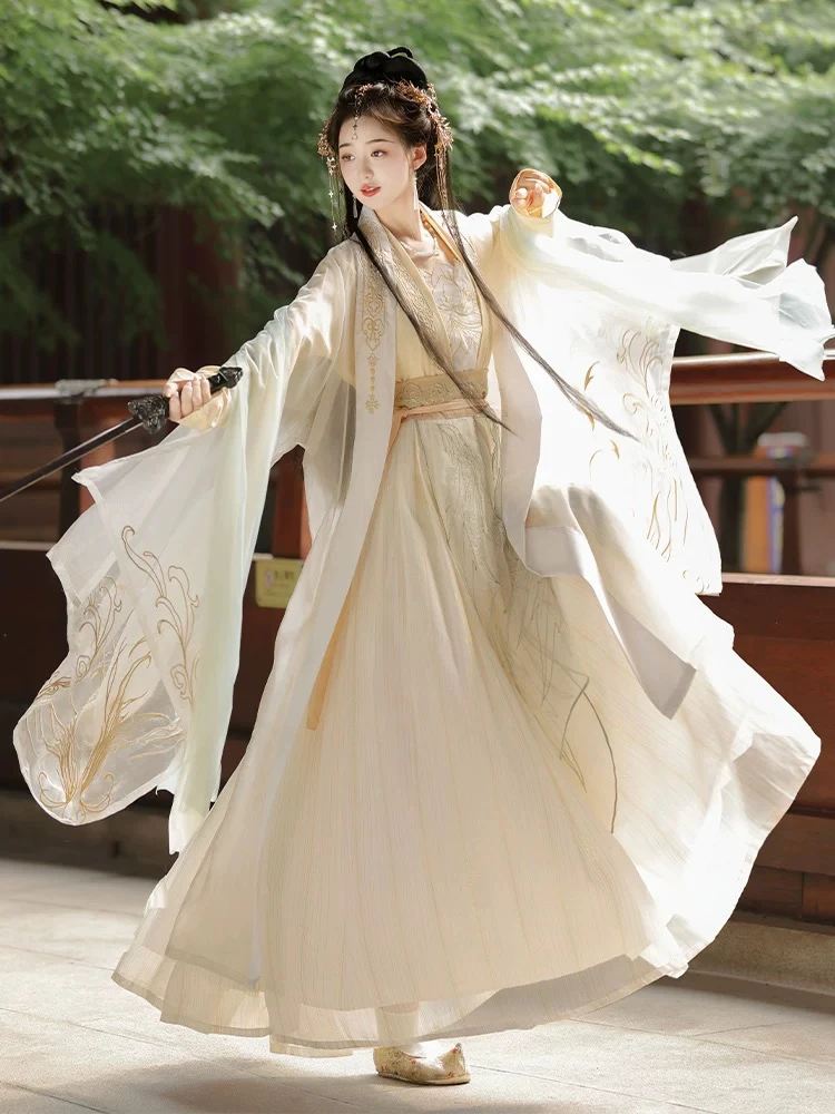 齐腰四件套高品质汉服