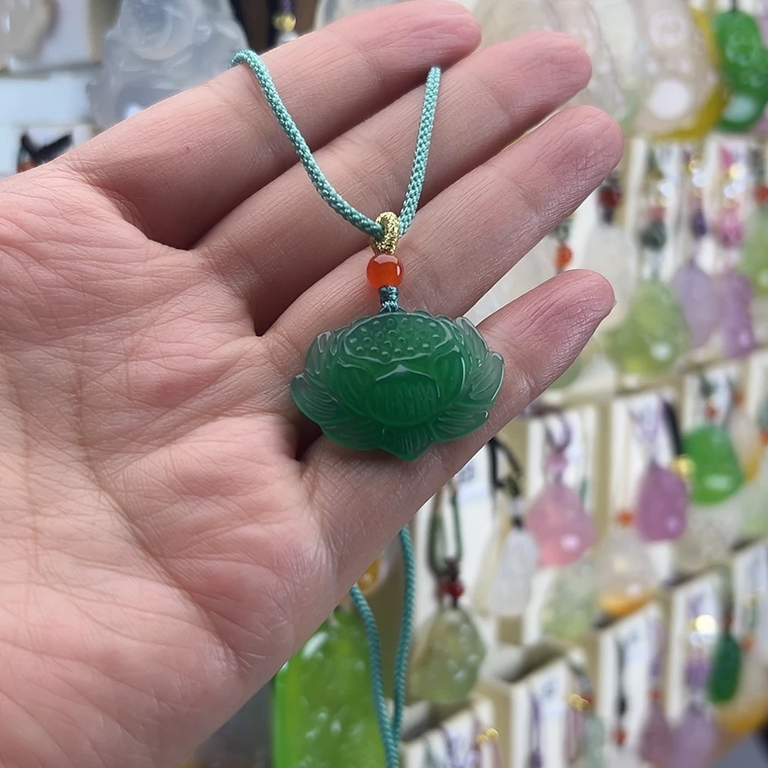 快***生玛瑙/玉髓未镶嵌颈饰