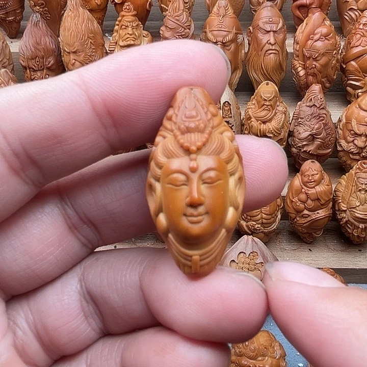 吊坠橄榄核19观音