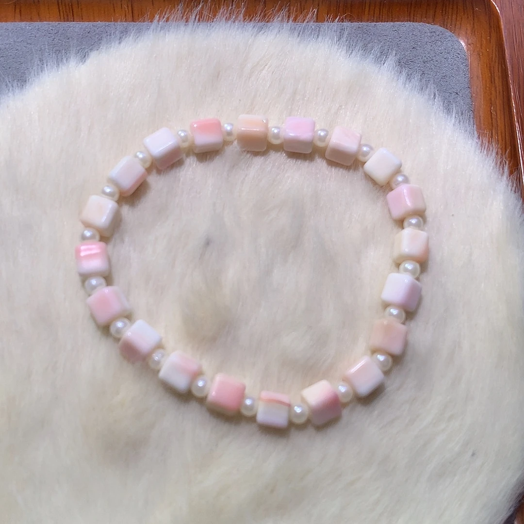 贝壳非金属女王螺贝手串31号