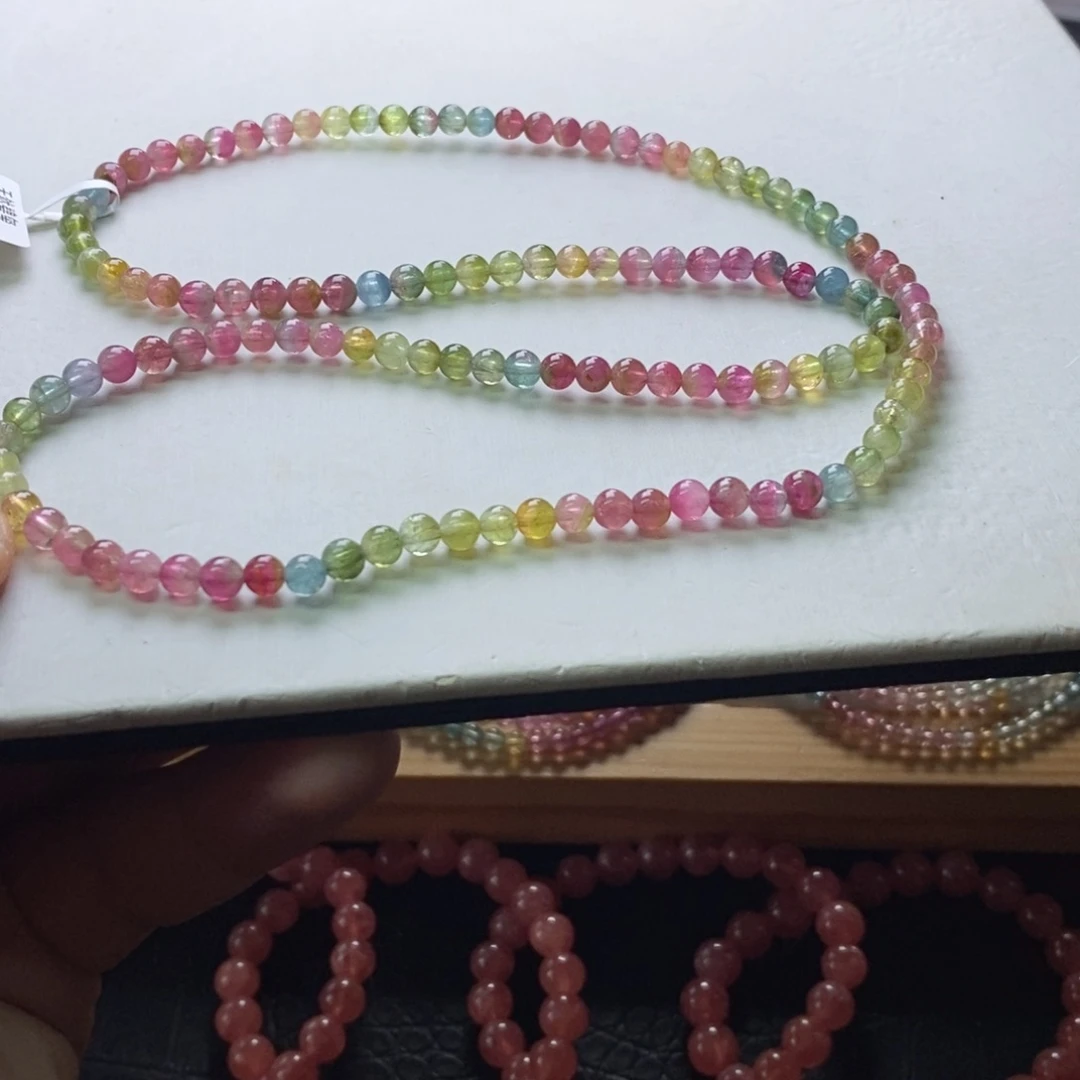 碧玺碧玺手链未镶嵌