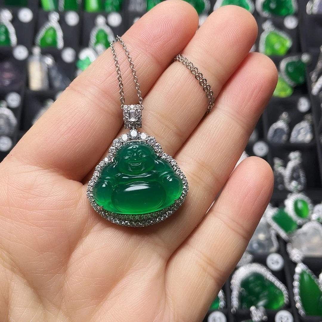 玛瑙/玉髓合金颈饰