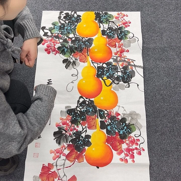 国画纯手绘国画作品大捡漏!!!