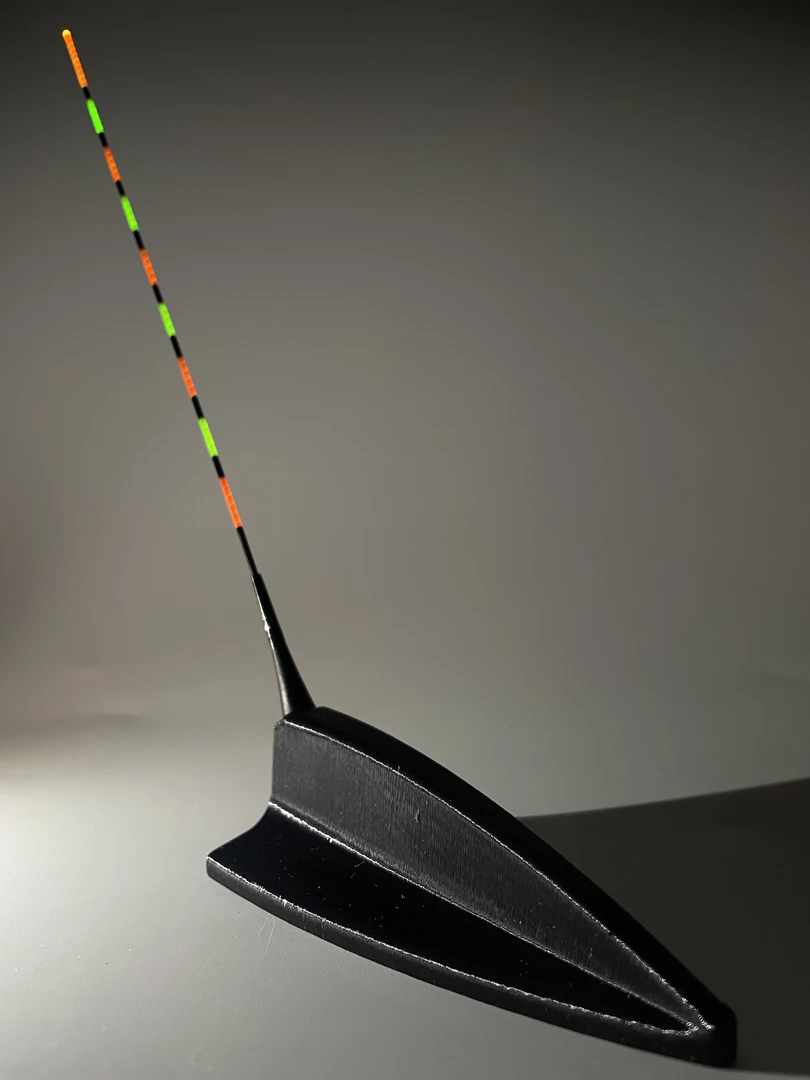 3D打印鲨鱼鳍夜光漂车顶无痕胶实心底座DIY天线