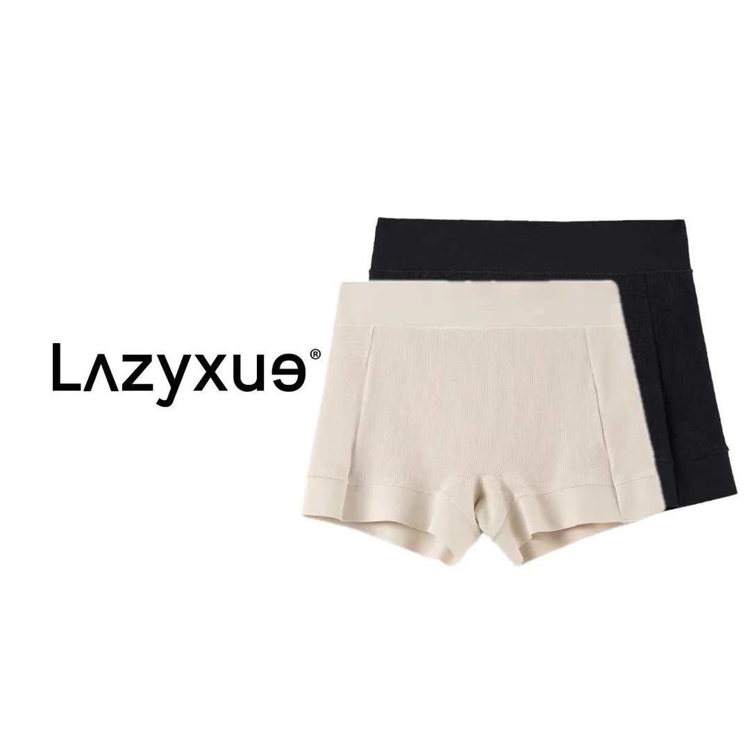 LAZYXUE薛懒懒/“自穿两年”防走光中高腰简约透气弹力安全裤 DK001