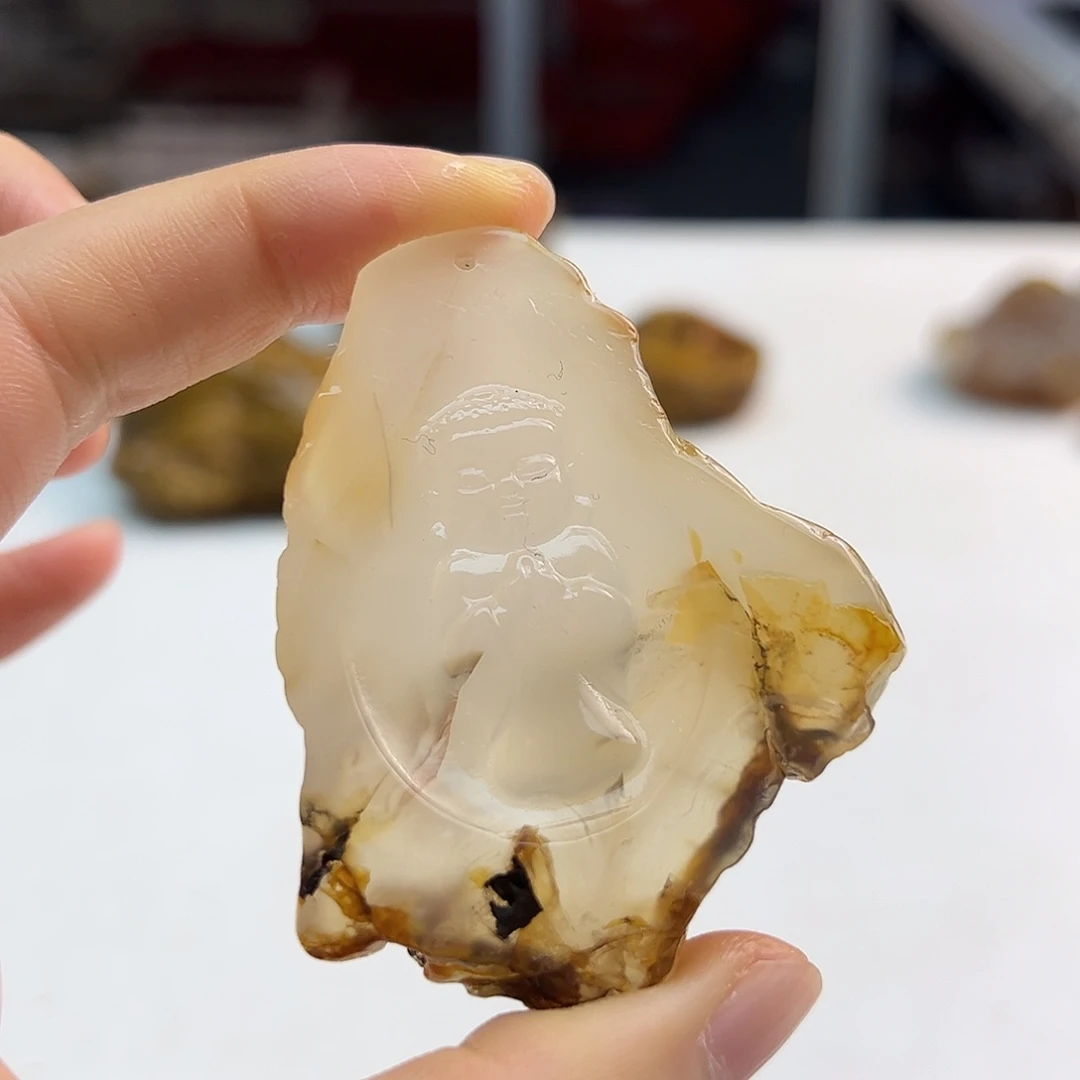 玛瑙/玉髓未镶嵌颈饰