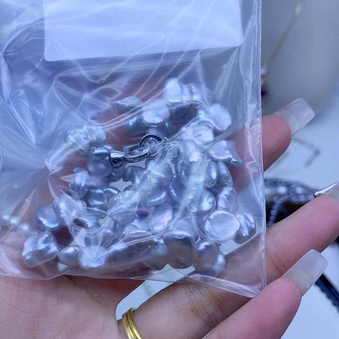 【闪购商品】淡水珍珠颈饰银S925镶嵌遛**雅