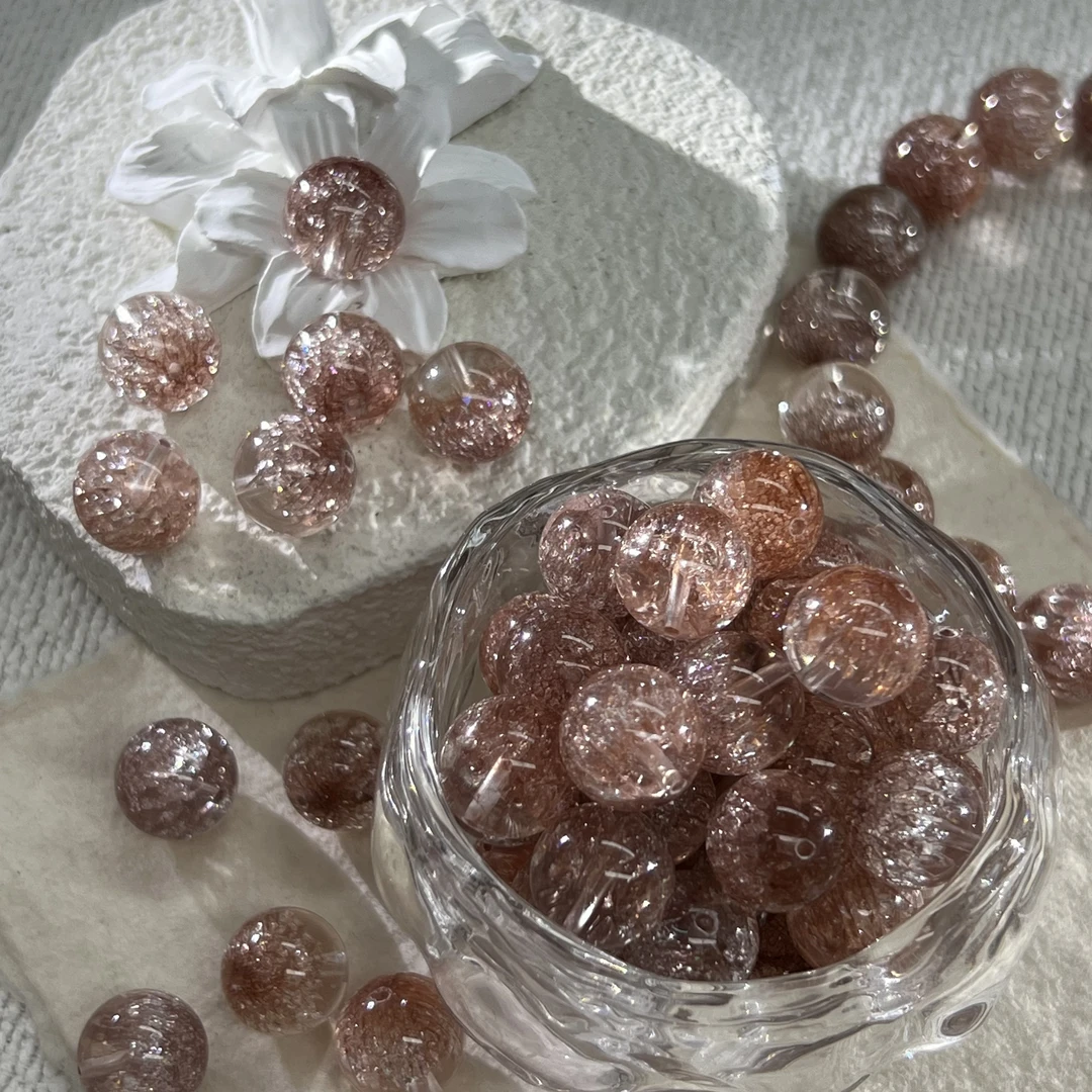 香槟金烟花单珠11mm多样性随机发一颗A752