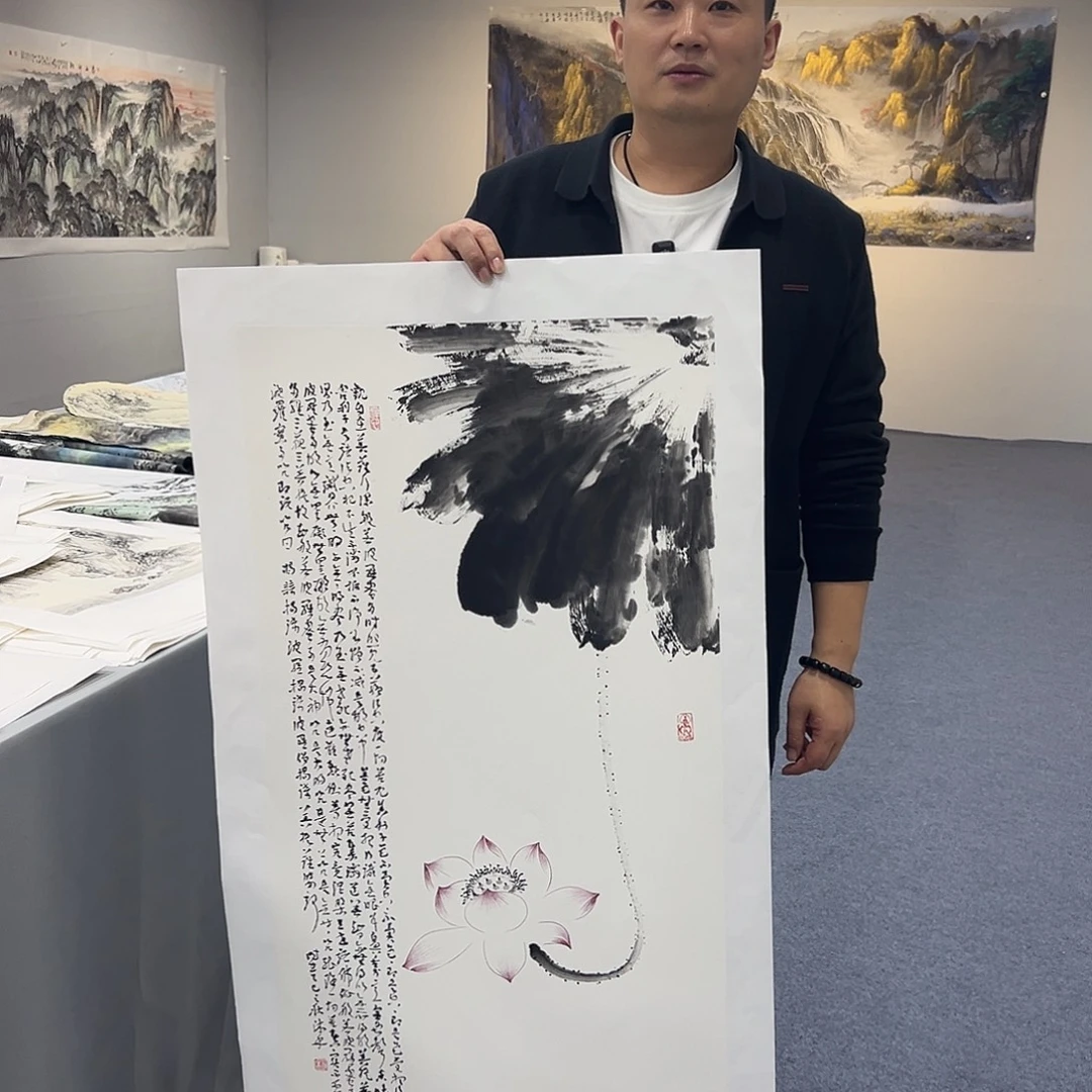 国画国画作品宣纸纯手绘