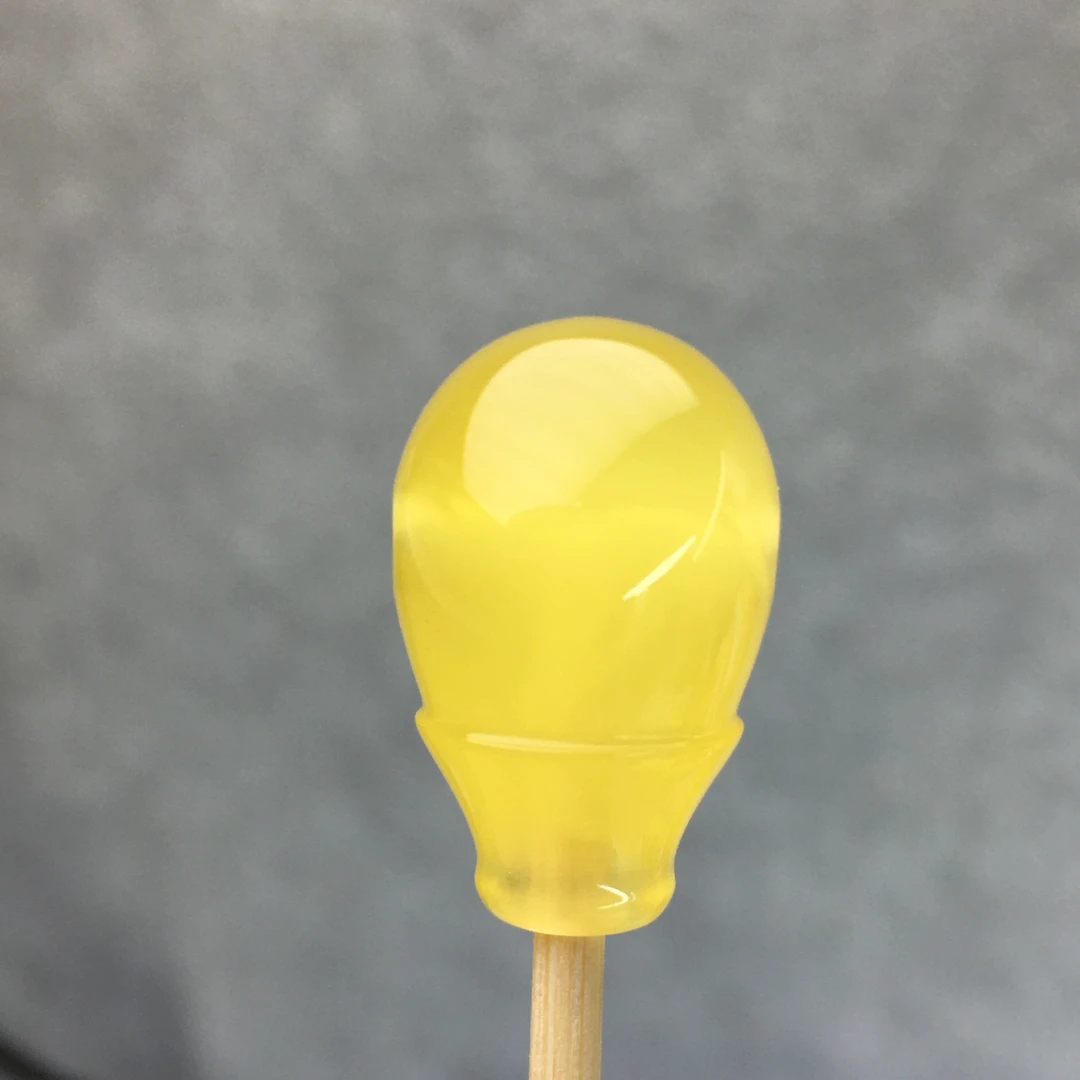 微瑕蜜蜡三通 对孔12.2mm原石手作 天然原矿保真 无烤色无优化