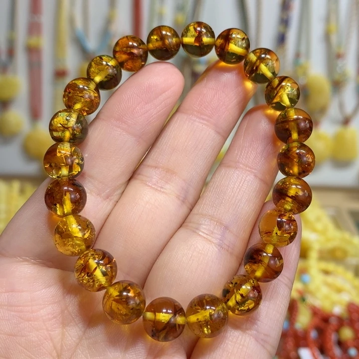 蜜蜡未镶嵌手链特价