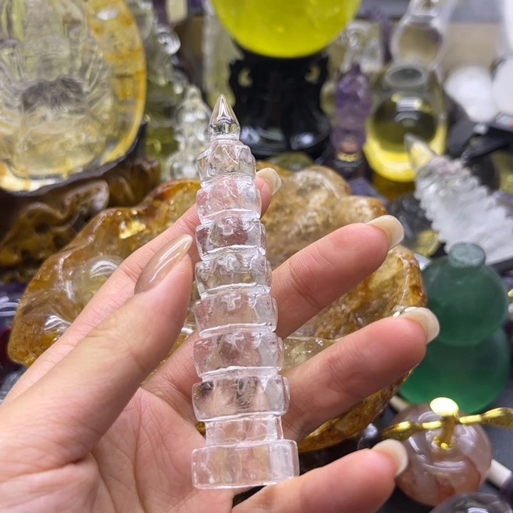 水晶未镶嵌珠宝半成品