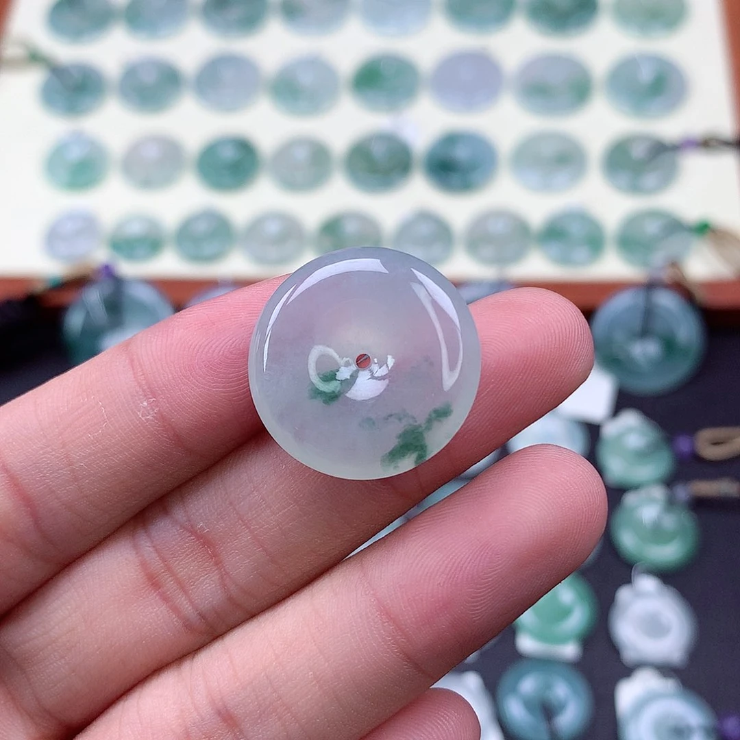 颈饰未镶嵌翡翠17 尺寸23.2-5.6