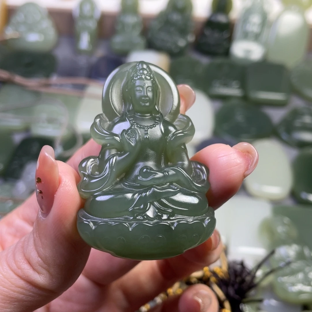 和田玉颈饰未镶嵌承*