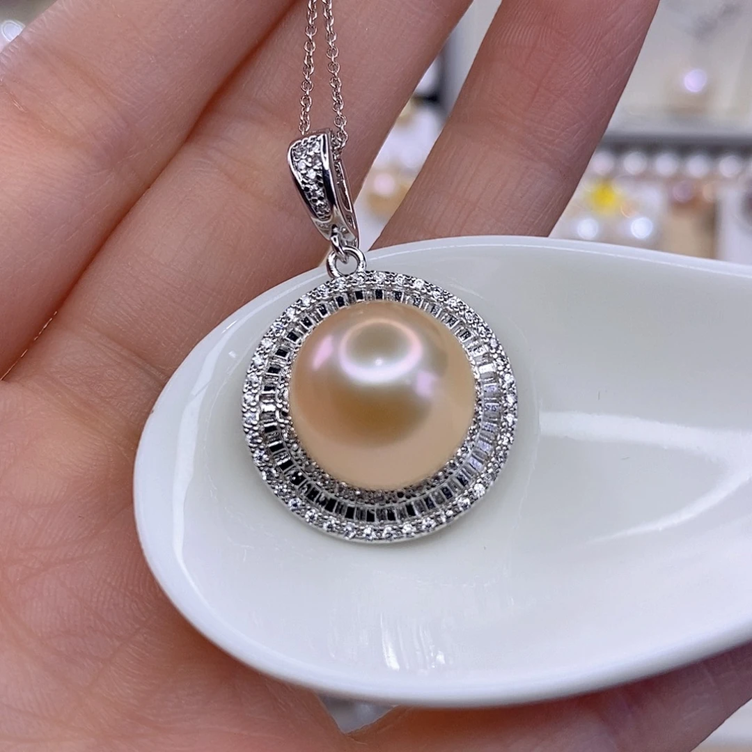 合金淡水珍珠颈饰