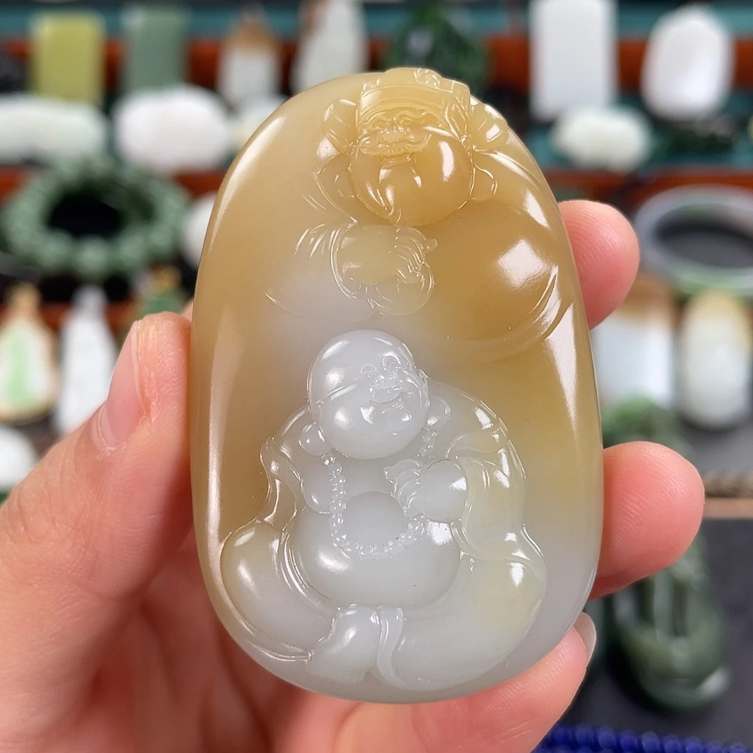 未镶嵌和田玉挂件