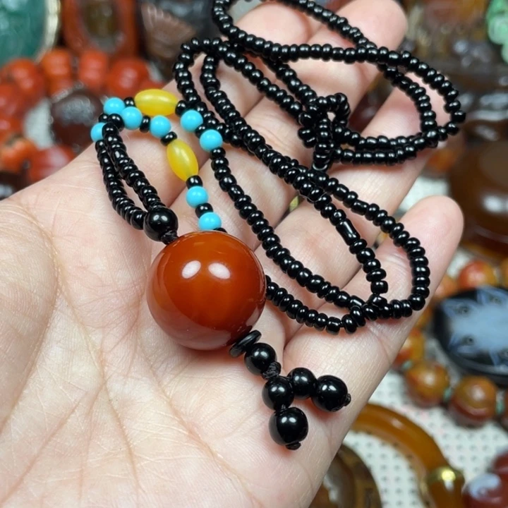 玛瑙/玉髓未镶嵌颈饰