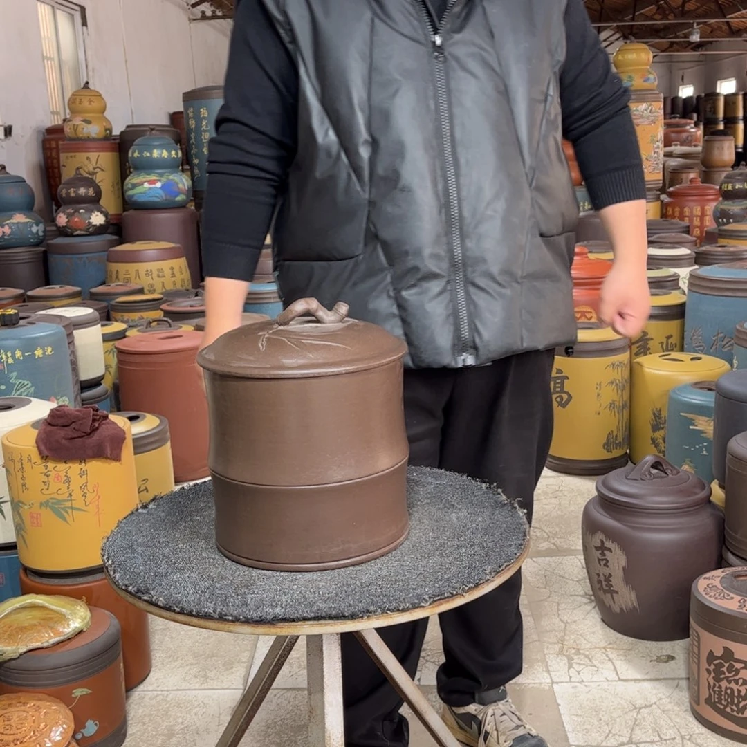 紫砂茶叶罐茶叶罐