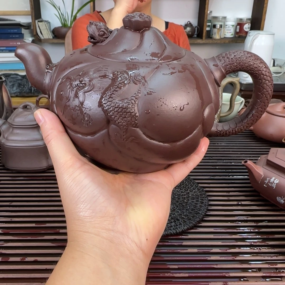 有***步茶壶紫砂宜兴紫砂壶
