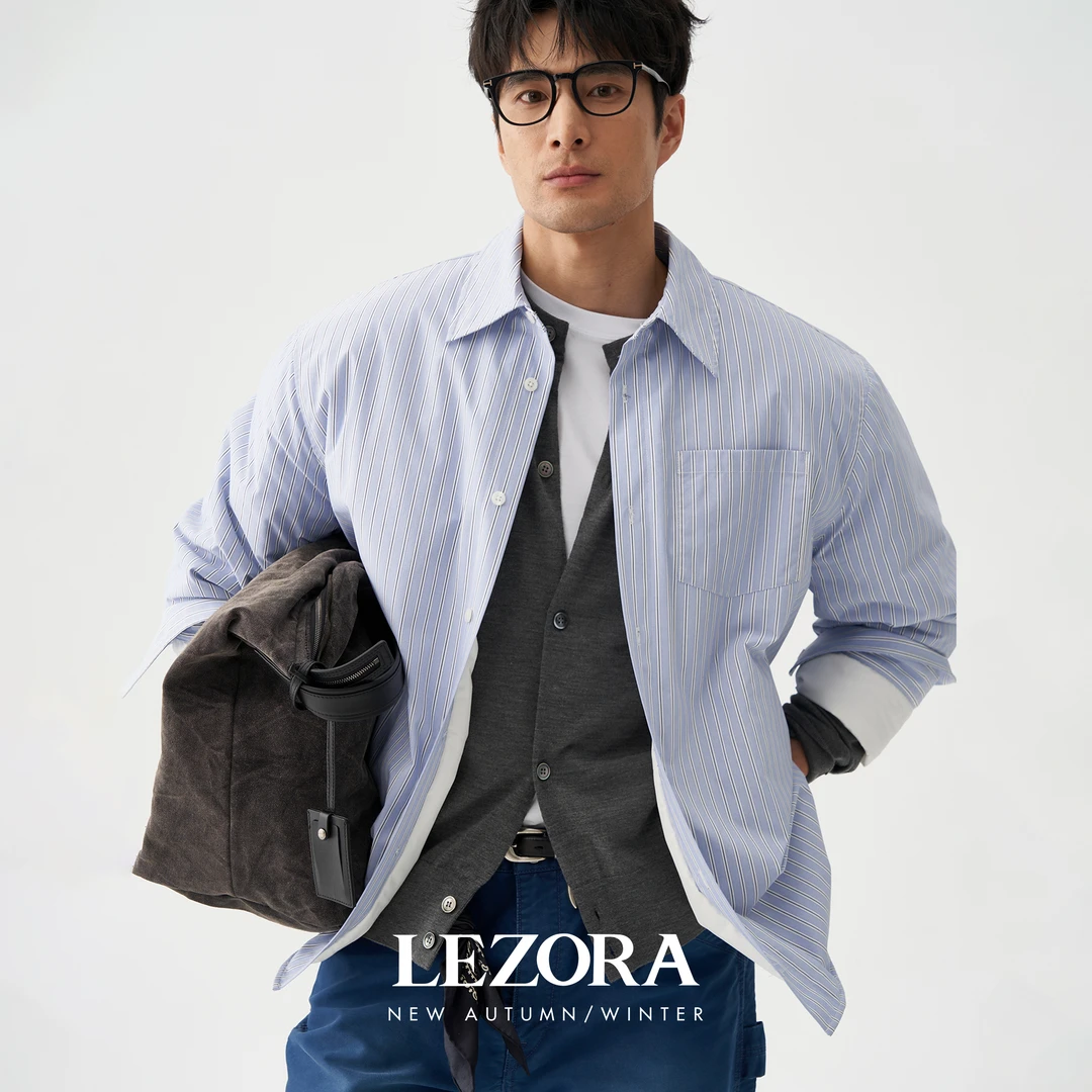 LEZORA超轻巨暖！Primaloft金标P棉 PRAD*原版面料条纹棉服男女秋