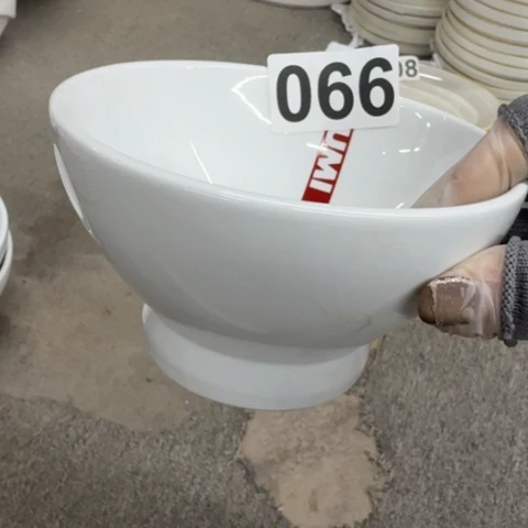 泥塑磁州窑出口尾货碗一个
