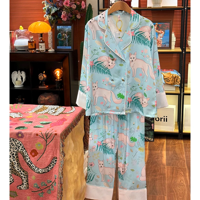 Sleep Password【林间狐影】小众潮牌时尚设计休闲舒适可外穿睡衣