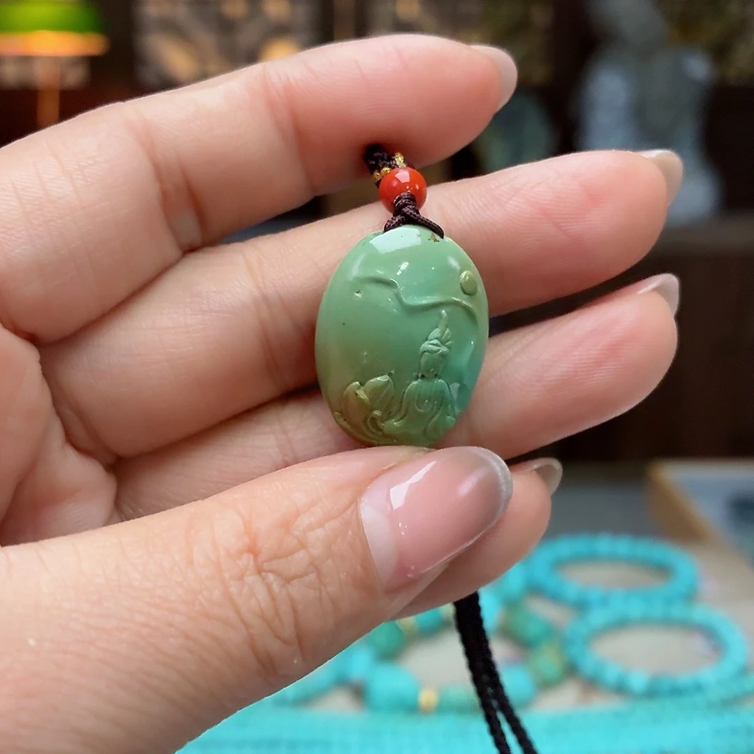 未镶嵌绿松石珠宝奇石