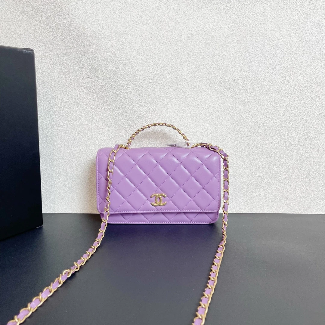 95新 Chanel/香奈儿 98新 大场直播/手柄woc包/10377