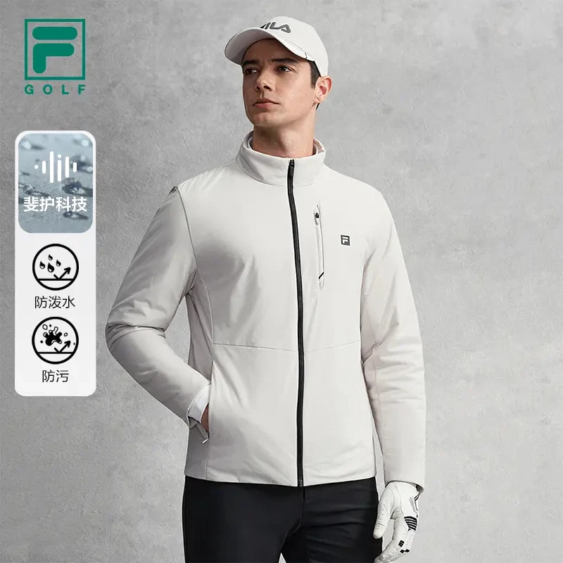 【斐护科技】FILA/斐乐男冬款保暖外套时尚运动长袖棉服A11M615906F