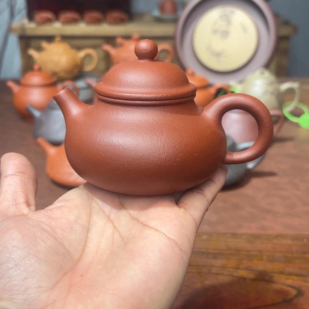 底槽青茶壶容天200毫升红降坡