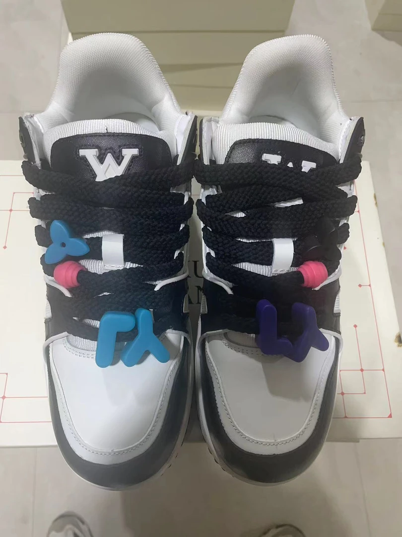 L家水泥小白鞋低帮复古时尚休闲板鞋