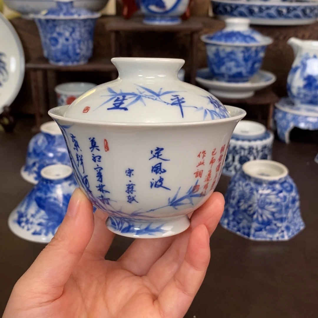 景德镇陶瓷手工手绘