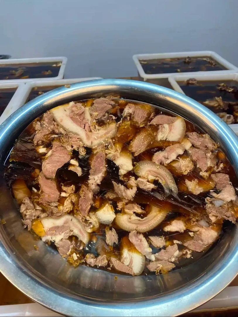 【3斤装】七瘦三肥 带盆发货特色猪头肉冻肴冻下酒菜真空即食