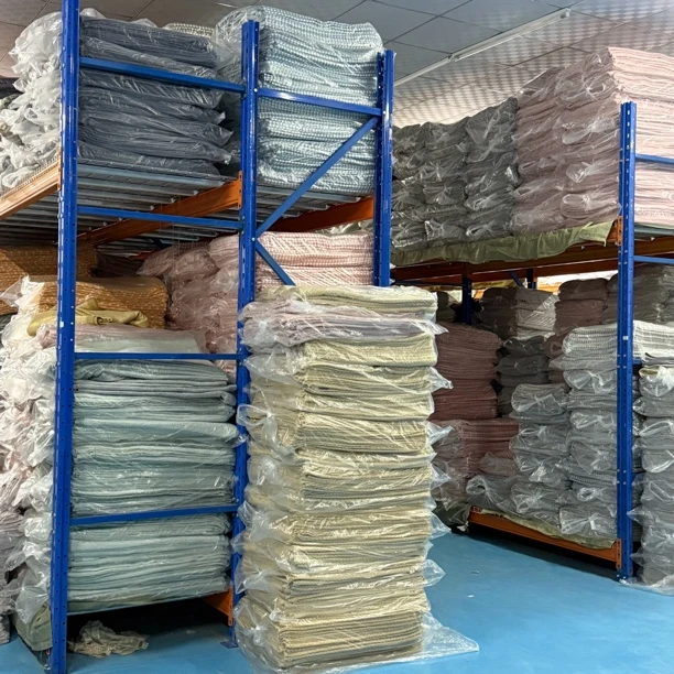 纯棉纱布刺绣枕巾百分百纯棉 微瑕