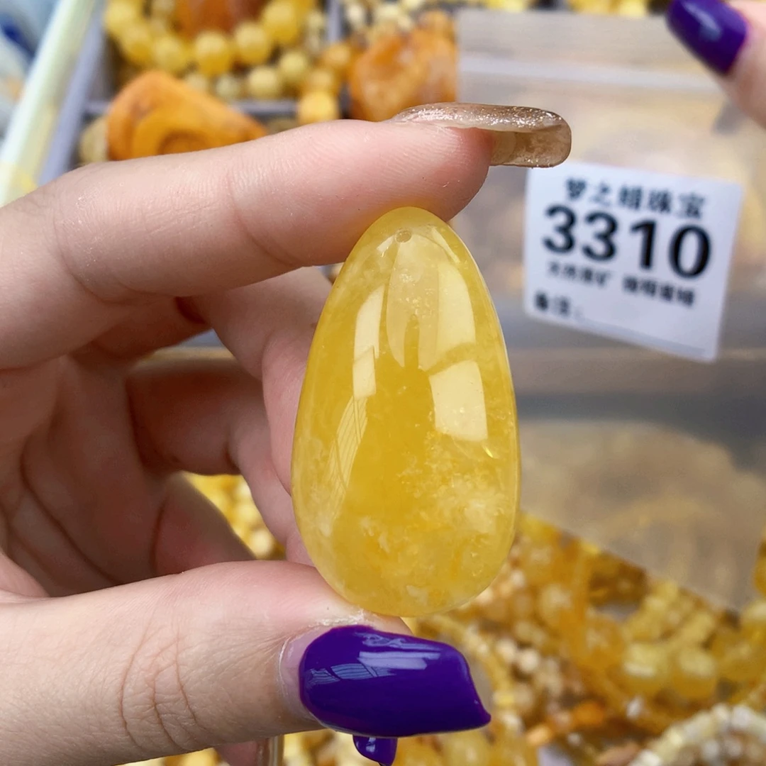 琥珀未镶嵌珠宝奇石38.5×22