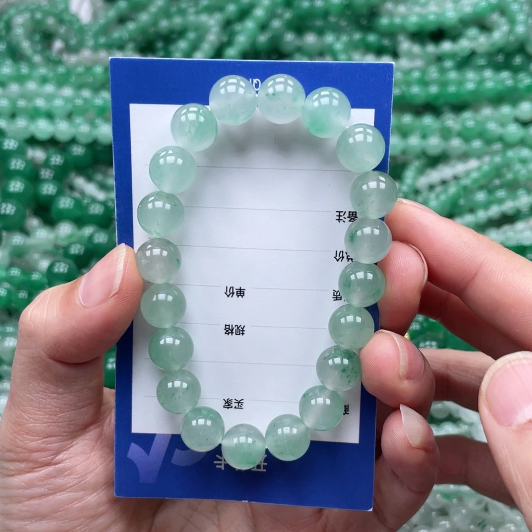 未镶嵌手串石英质玉（非洲翠）