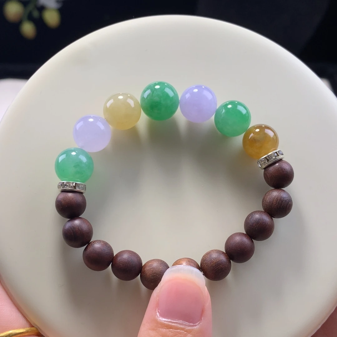 未镶嵌手串翡翠性价多宝