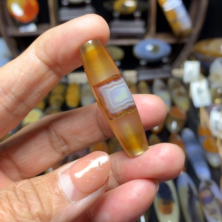 玛瑙/玉髓笔搁未镶嵌用****天