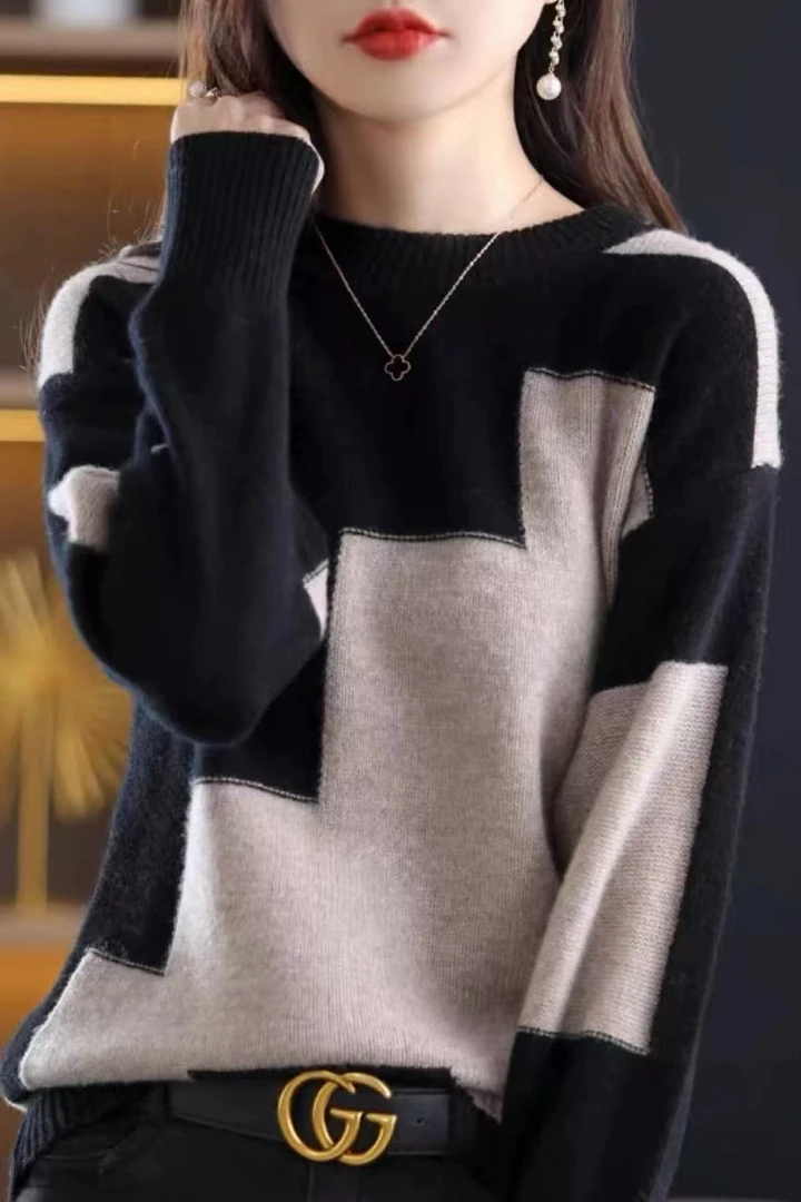 700-799宽松新款上衣韩版毛衣时尚百搭打底衫