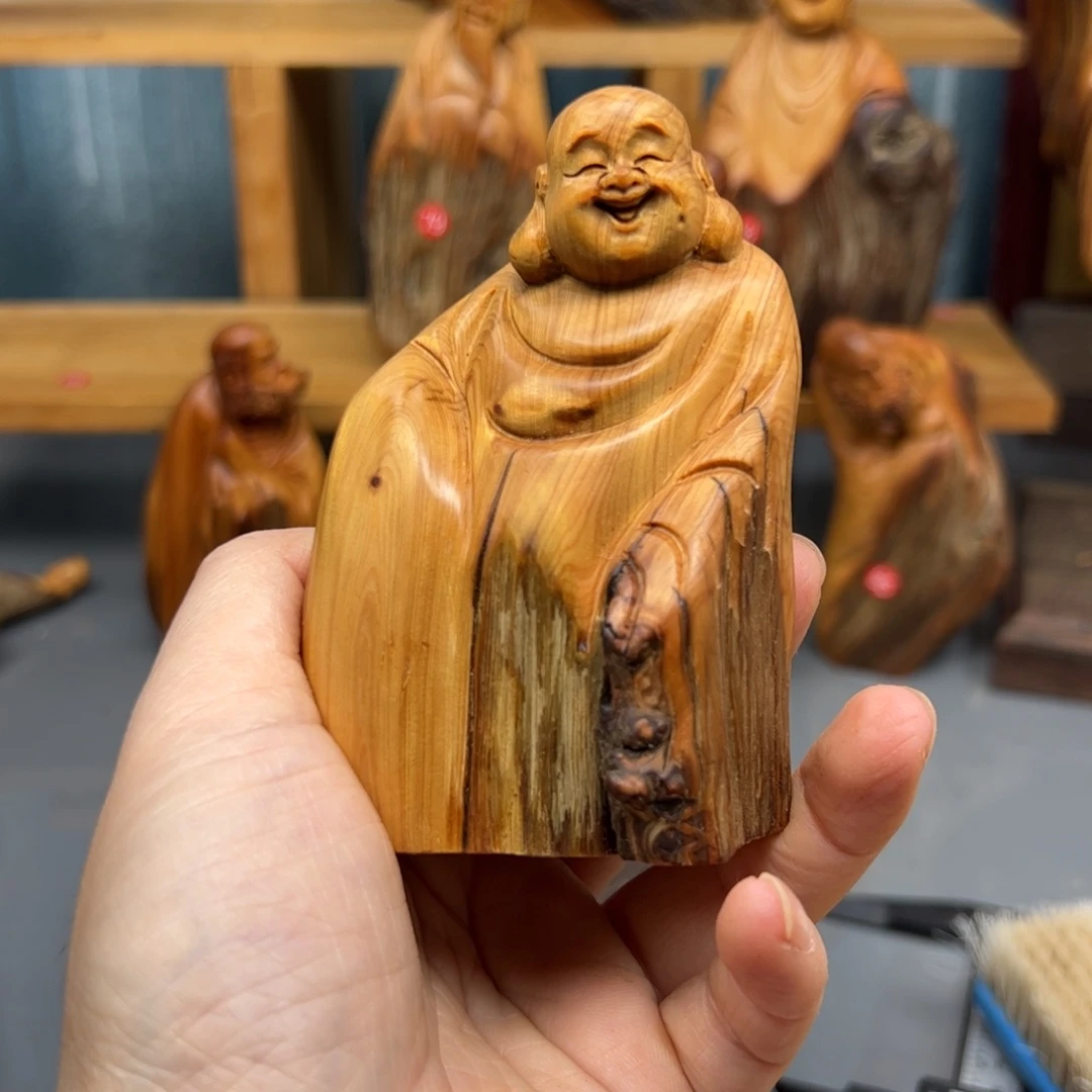 柏木崖柏木摆件手把件58