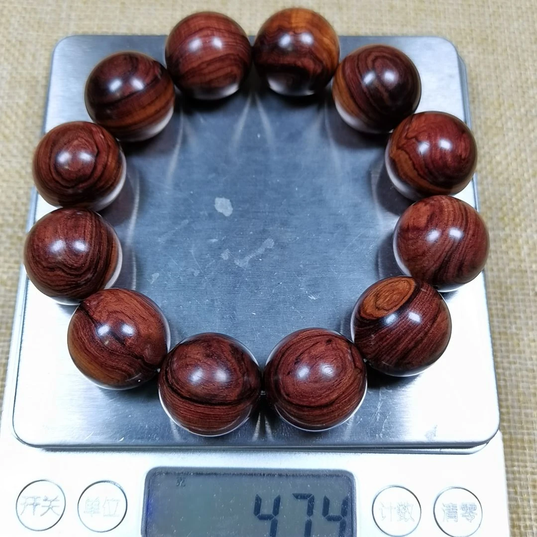 黄花梨/降香黄檀手串/手链凌*柒海黄老料2.0规格手串