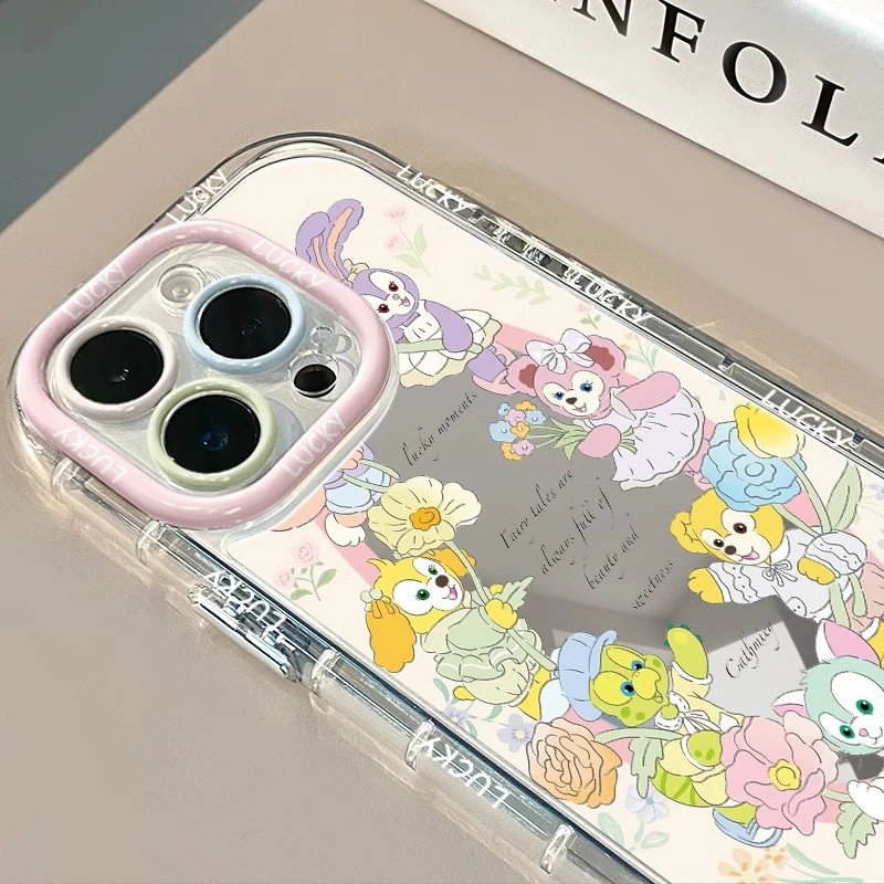 皮纹卡通歪头狗适用于苹果16promax手机壳iPhone15全包14/13情侣