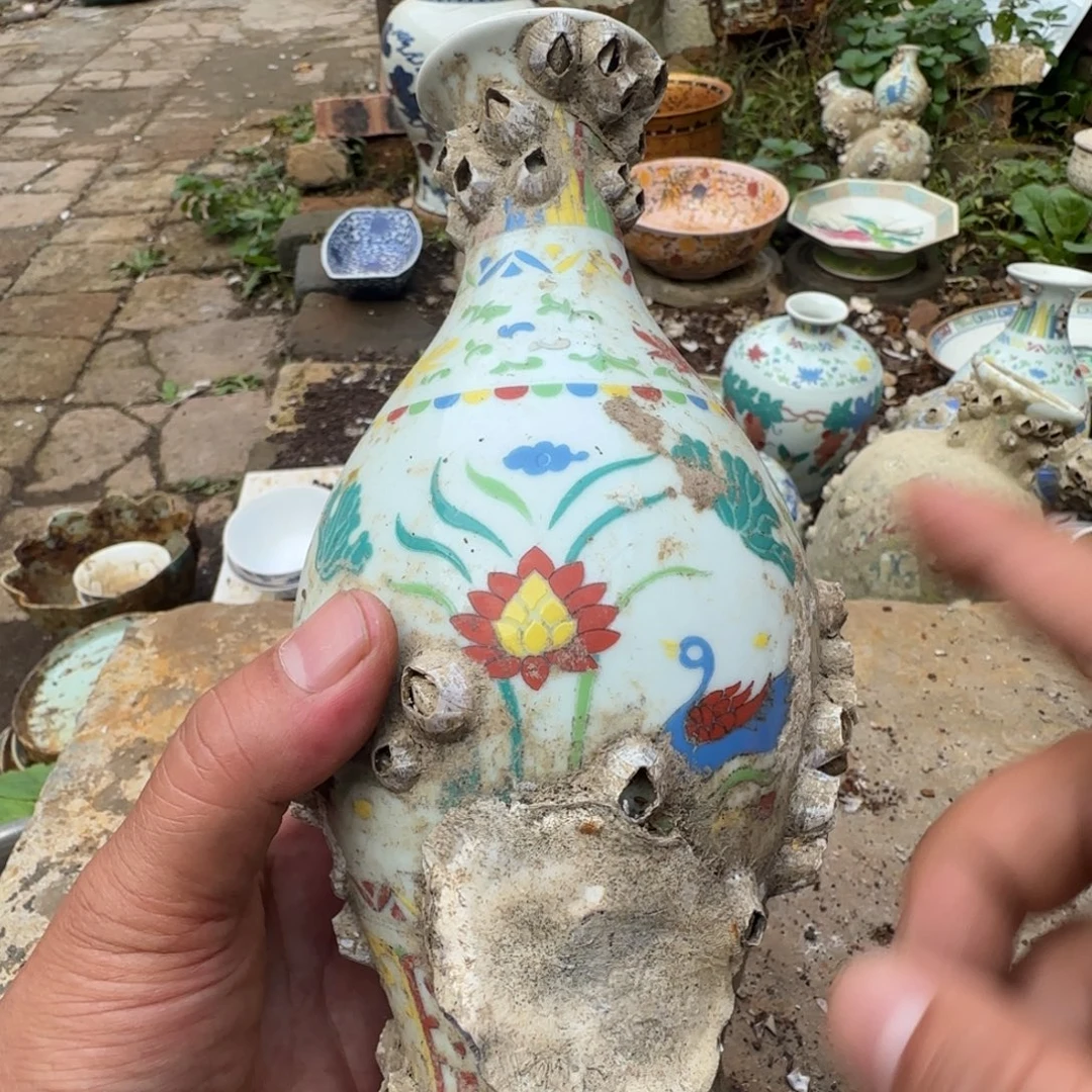 帅***哥陶摆件瓷器工艺美术作品