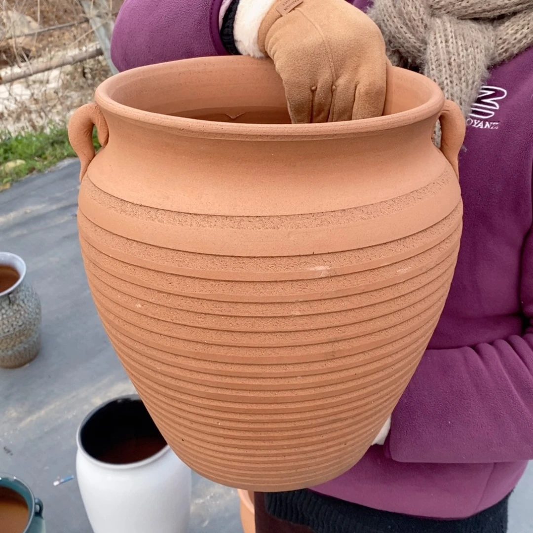 红陶口25高31～～～