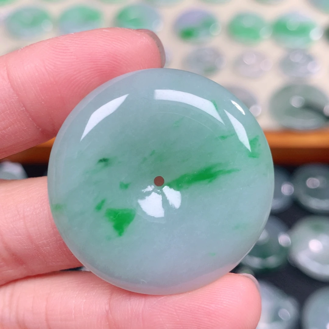 翡翠未镶嵌颈饰34.8-6.8