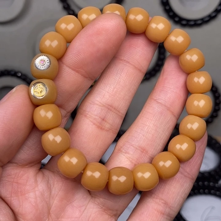 白玉菩提手串謝****訁白玉菩提