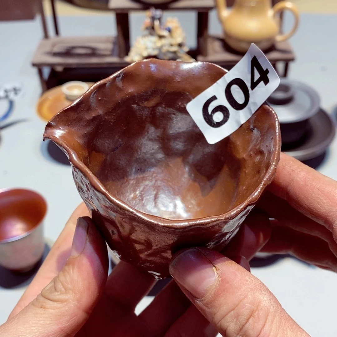 柴烧茶具陶瓷杯子