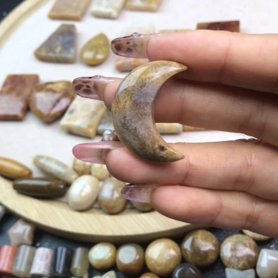 硅化玉未镶嵌颈饰