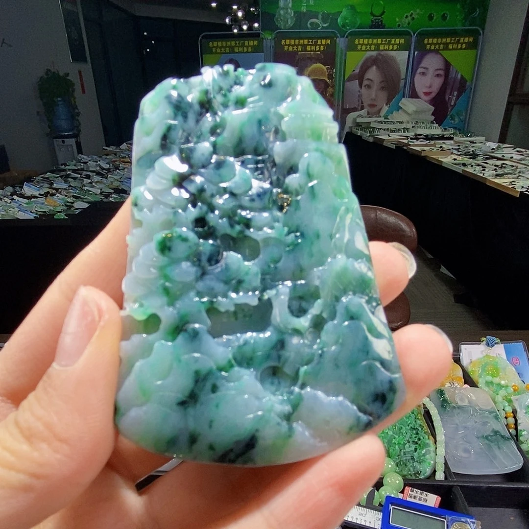颈饰未镶嵌翡翠翡翠