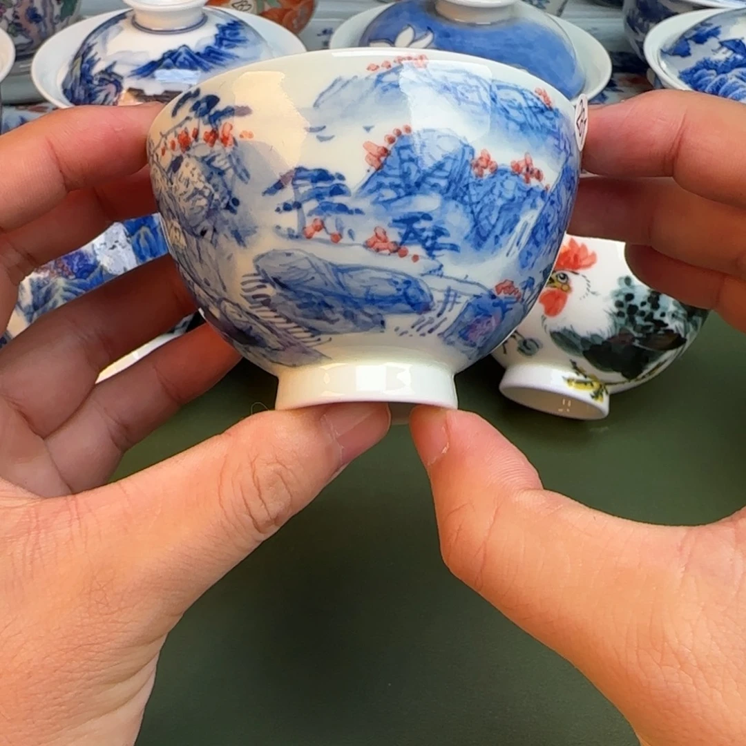 彦祖纯手工手绘茶具281